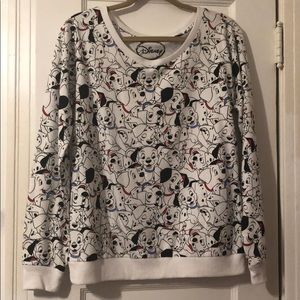 DISNEY 101 DALMATIANS lightweight sweater.